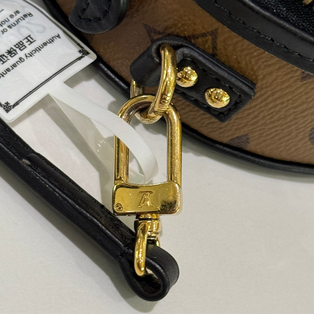 LOUIS VUITTON Mini Monogram Round Crossbody Bag