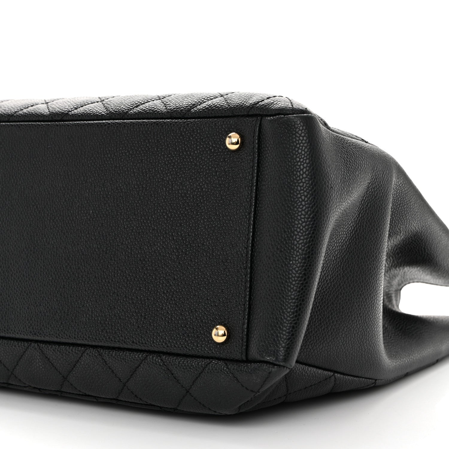 Caviar Quilted XL Grand Shopping Tote GST Black