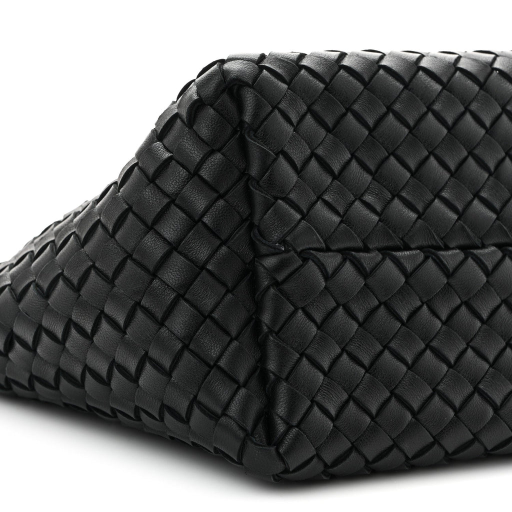 Nappa Intrecciato Mini Cabat Black