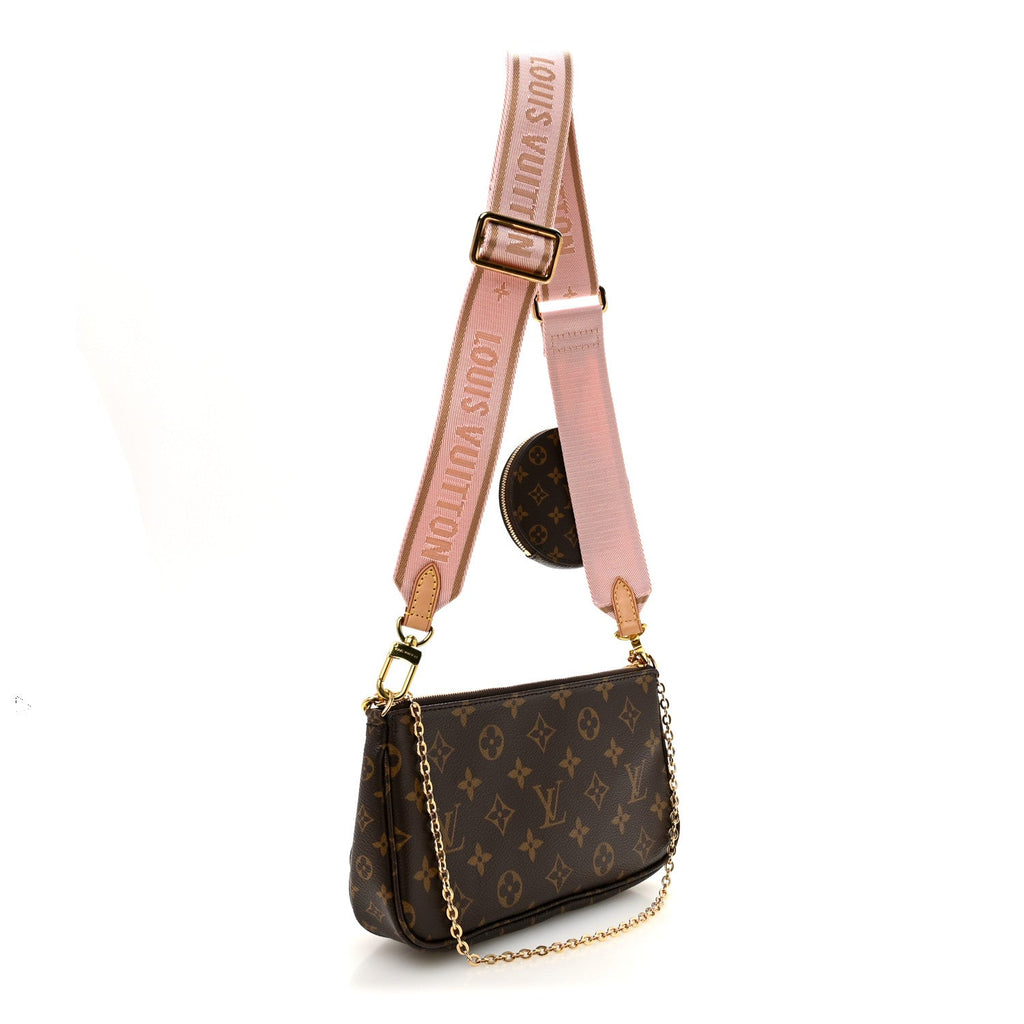 Monogram Multi Pochette Accessories Rose Clair