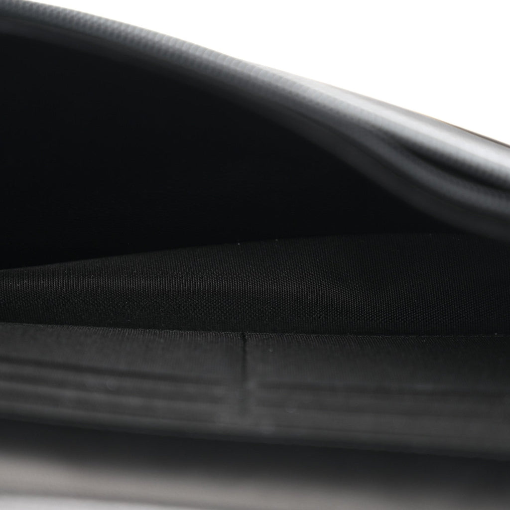 Velvet Pearl Diamond Embellished Wallet On Chain WOC Black
