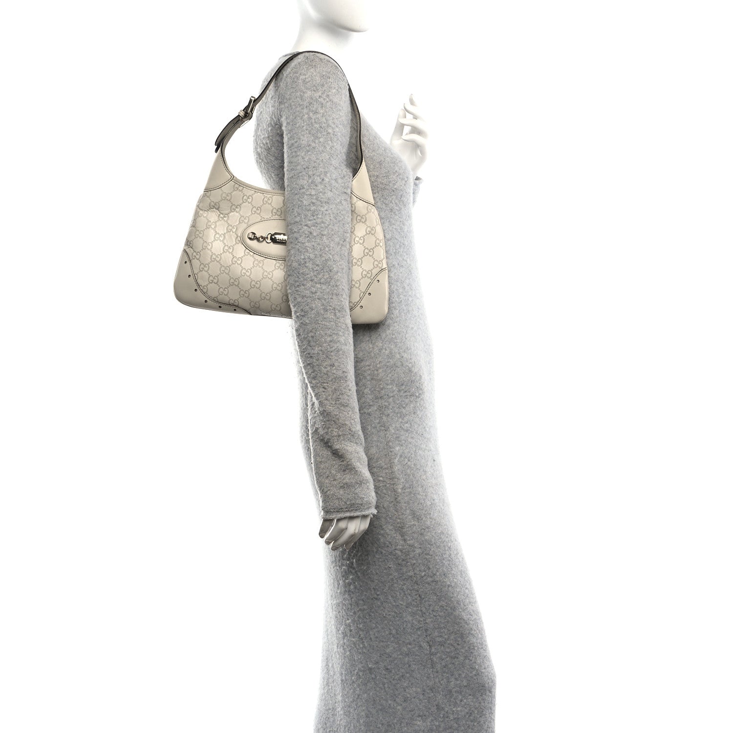 Guccissima Punch Hobo Off White
