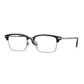 Burberry Eyeglasses Rectangle Full Rim, Black Frame and Clear Demo Lenses Lens BE2383TD4074