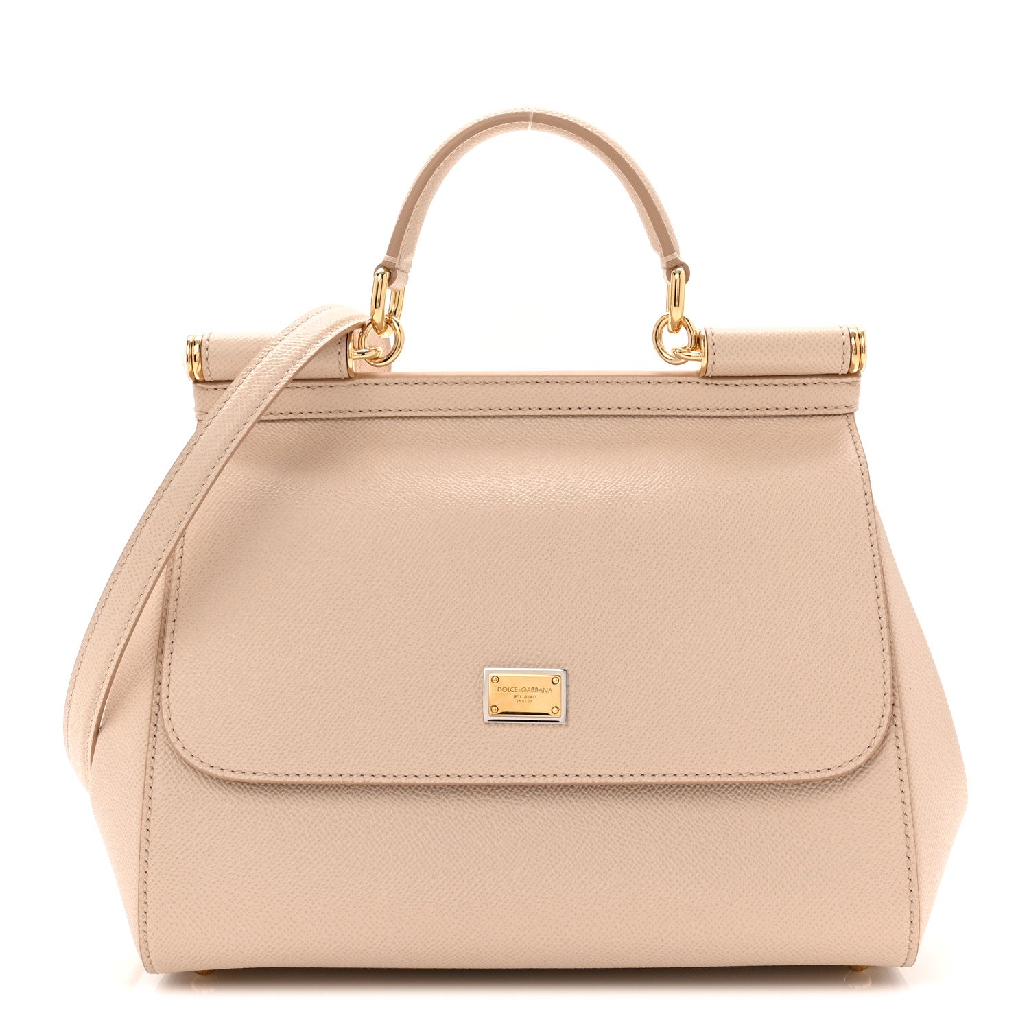 Dauphine Medium Miss Sicily Satchel Rose Carne