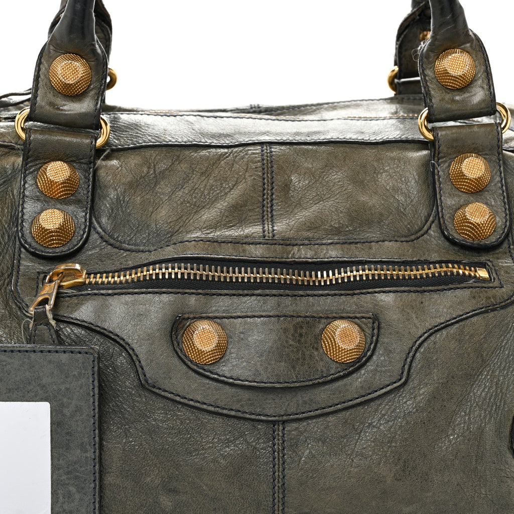 Agneau Giant 21 Gold Hardware Work Anthracite