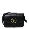 Smooth Calfskin LV Pont 9 Black