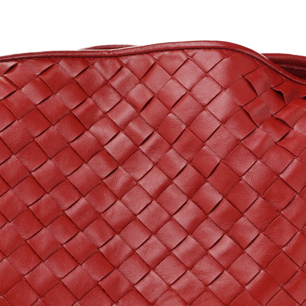 Calfskin Intrecciato Small Hop Rosewood