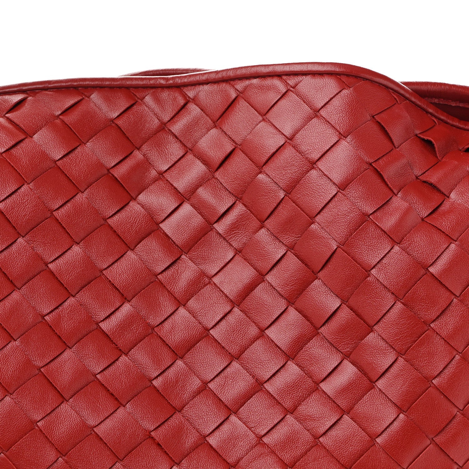 Calfskin Intrecciato Small Hop Rosewood