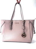 Michael Kors Cabas Leather White Leather Bag (Authentic  )