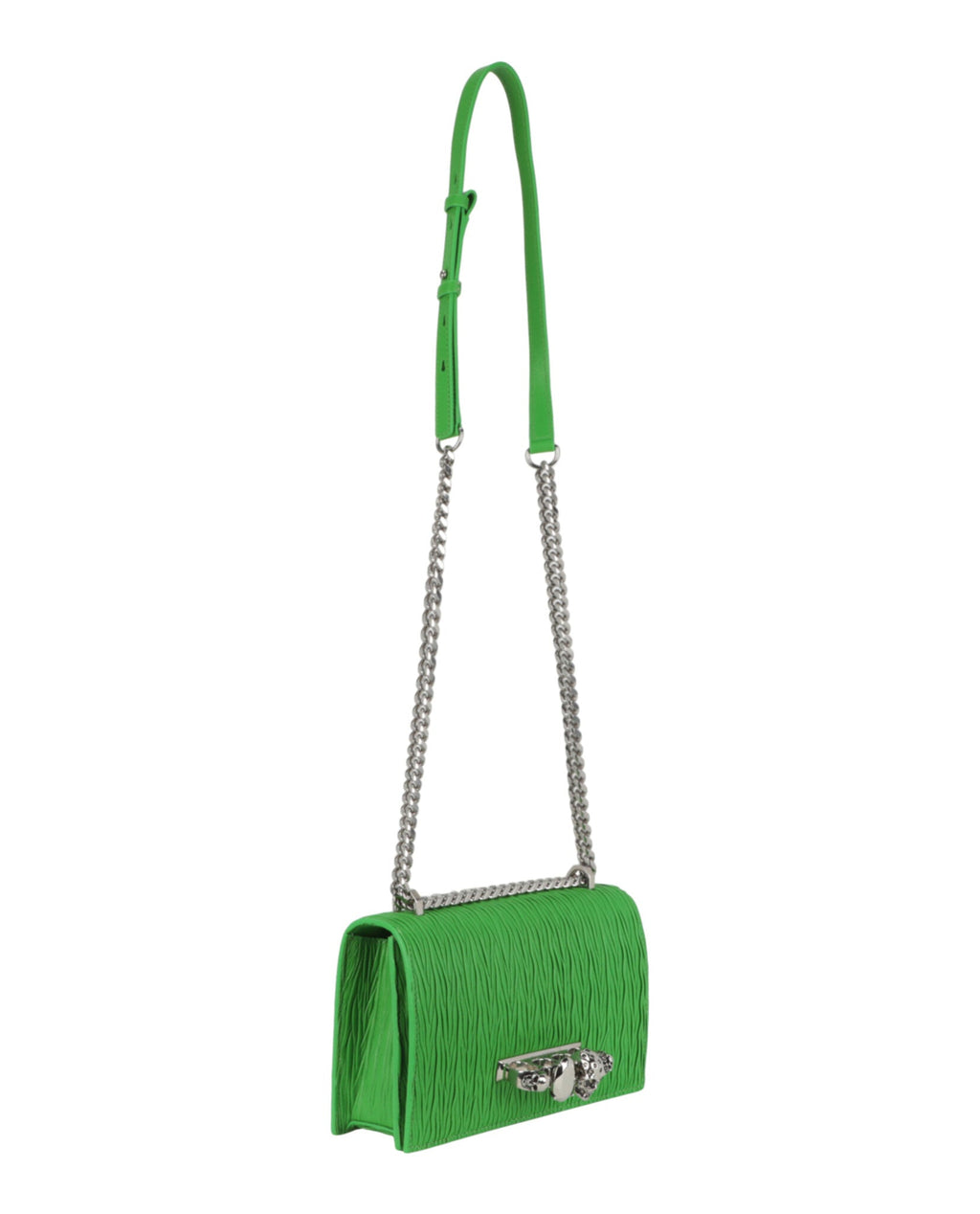 Alexander McQueen Womens Small Jeweled Shoulder Bag