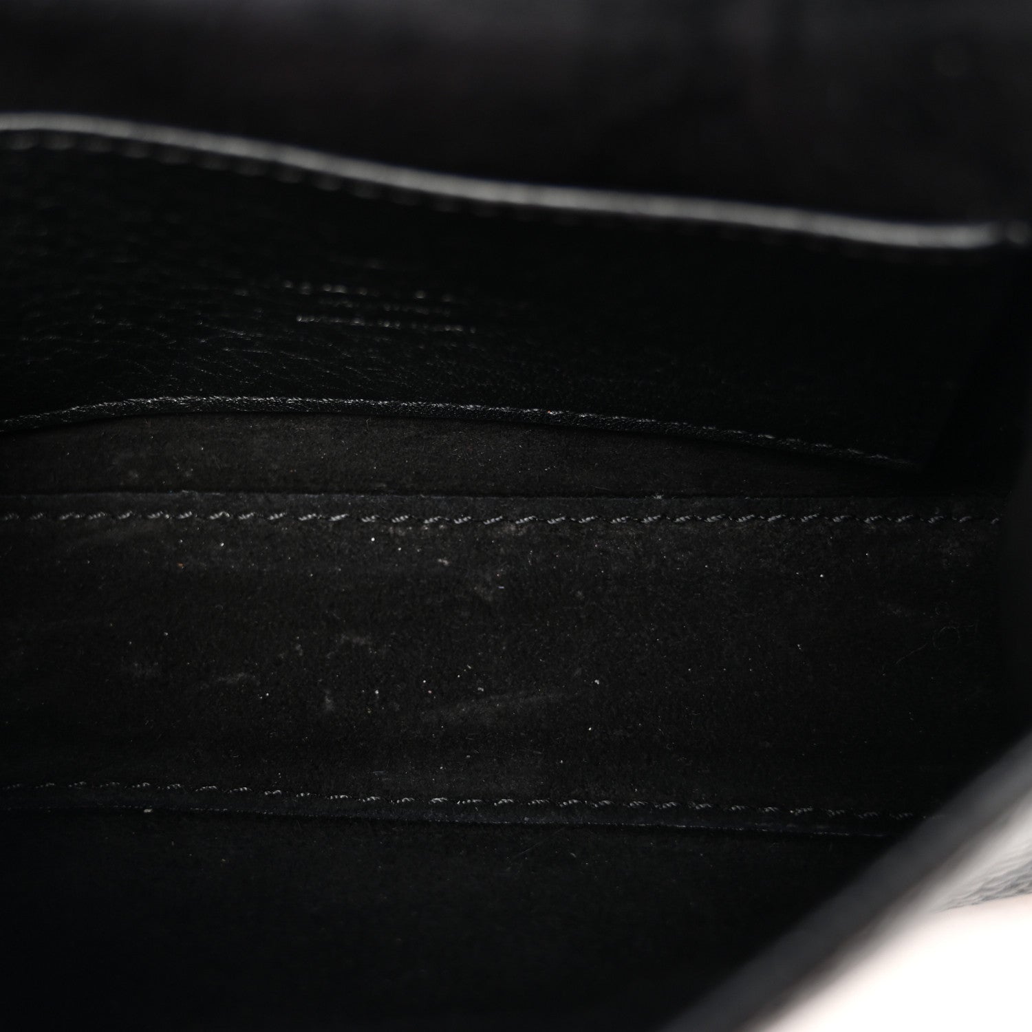 Pebbled Calfskin Rockstud Flip Lock Crossbody Bag Black