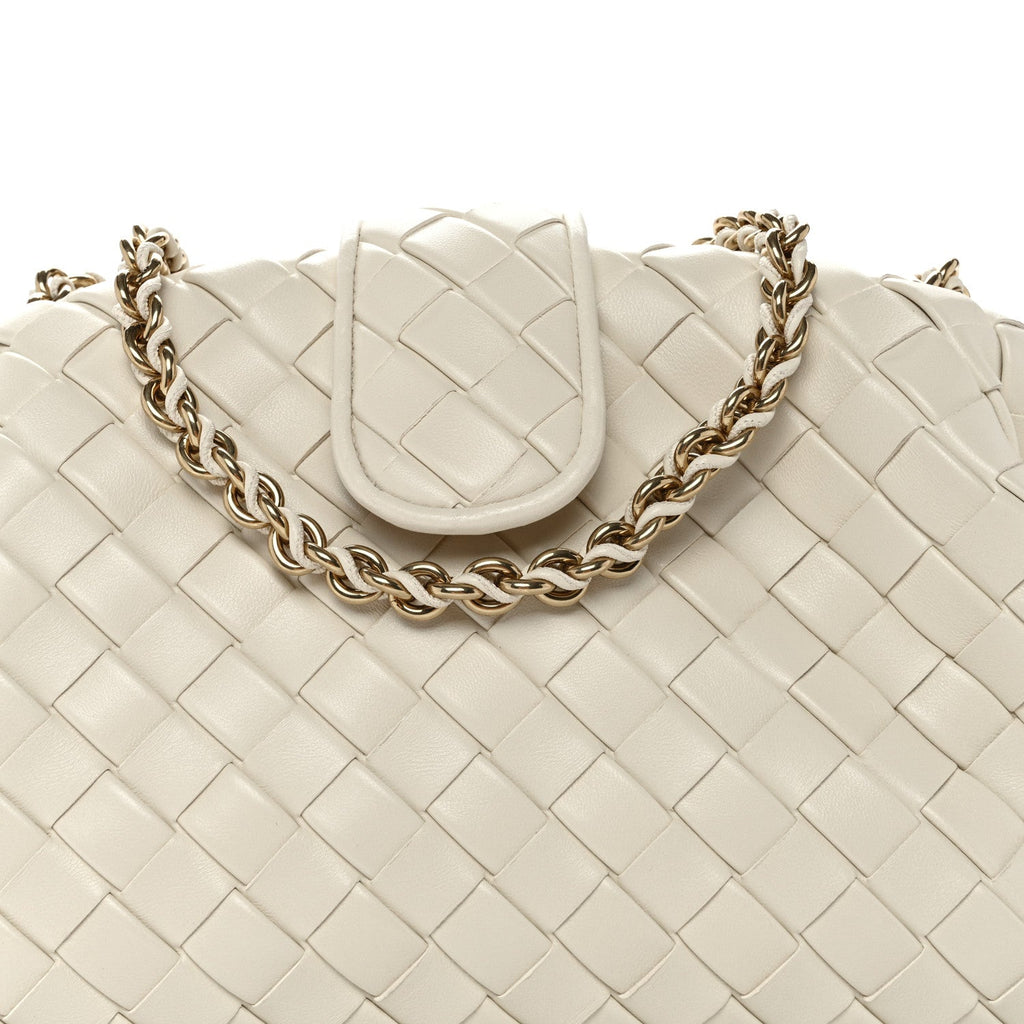 Nappa Intrecciato Teen The Lauren 1980 Clutch With Chain String