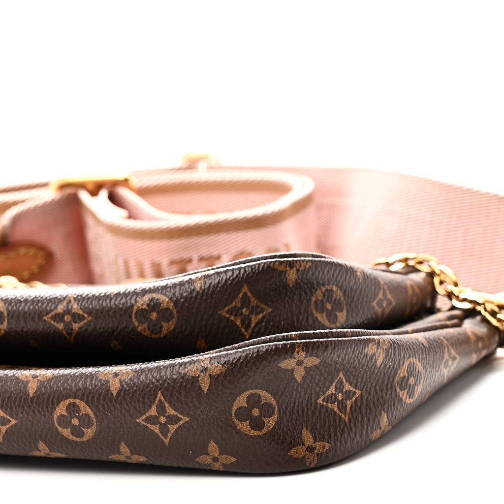 Monogram Multi Pochette Accessories Rose Clair