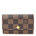 Damier Ebene Multicles 6 Key Holder