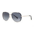 Marc Jacobs Sunglasses Aviator Full Rim, Gold/Havana Frame and Brown Gradient Lens MARC686/S006JHA