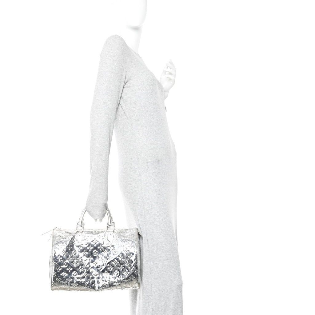 Monogram Miroir Speedy 30 Silver