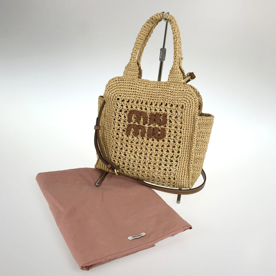 MIUMIU Crochet 5BA283 Tote bag