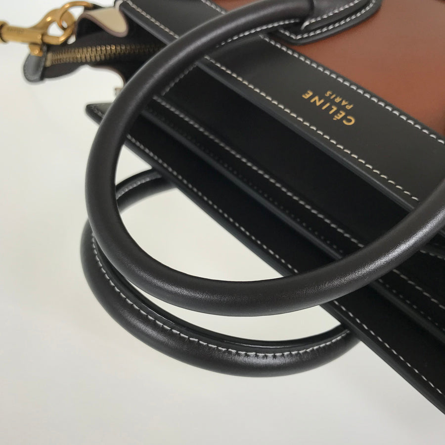 CELINE Luggage Nano Shopper Hand bag
