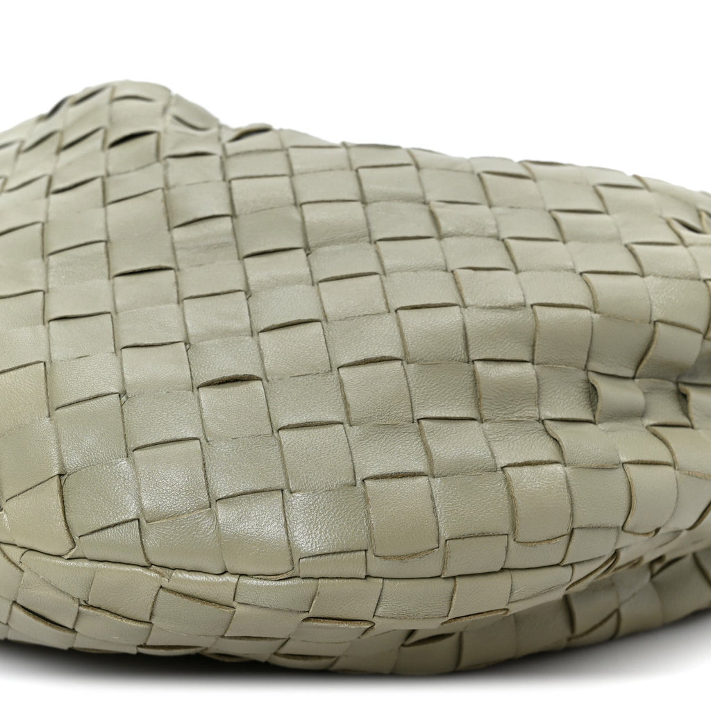 Nappa Intrecciato Teen Jodie Hobo Travertine