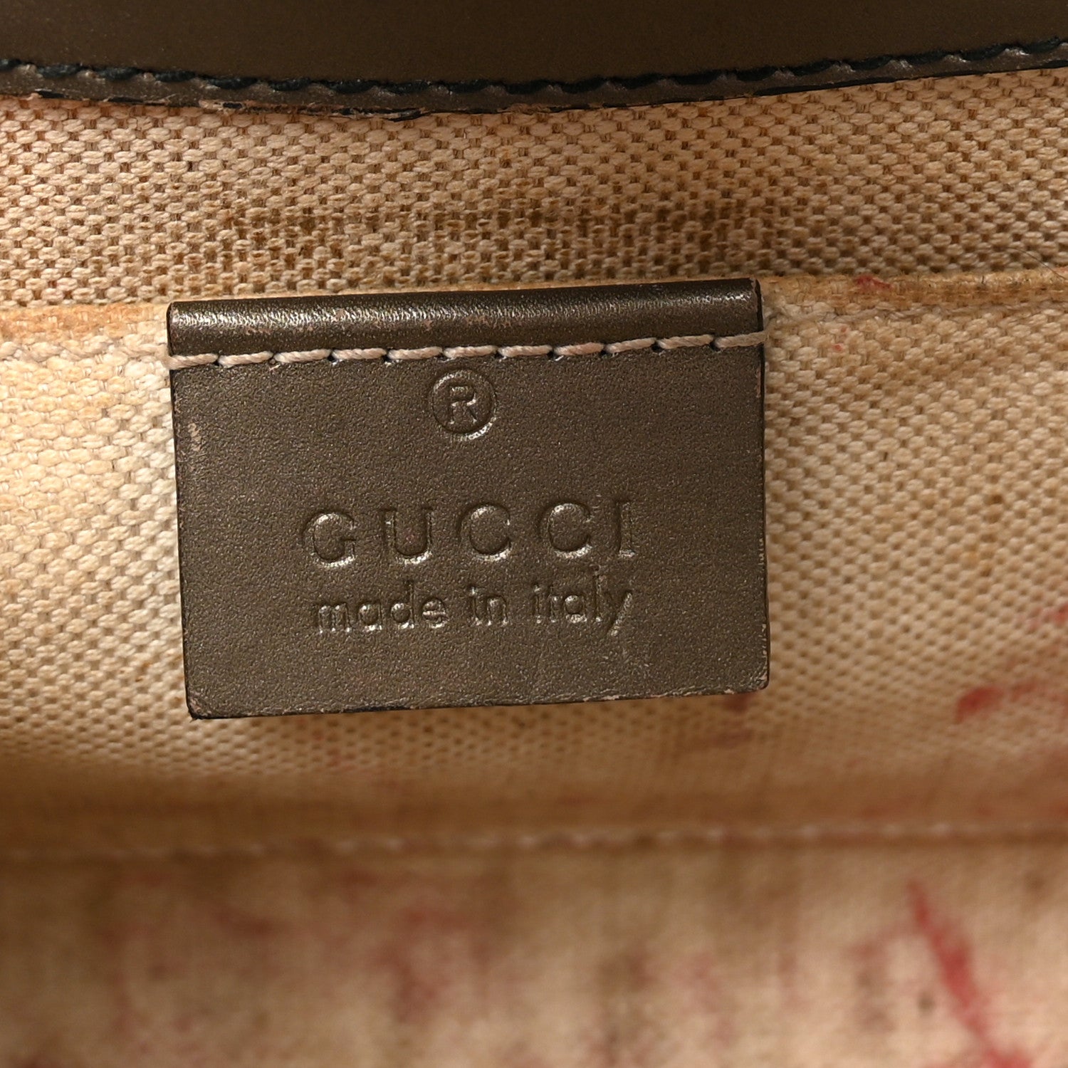 Shine Guccissima Mini Emily Chain Shoulder Bag Sasso