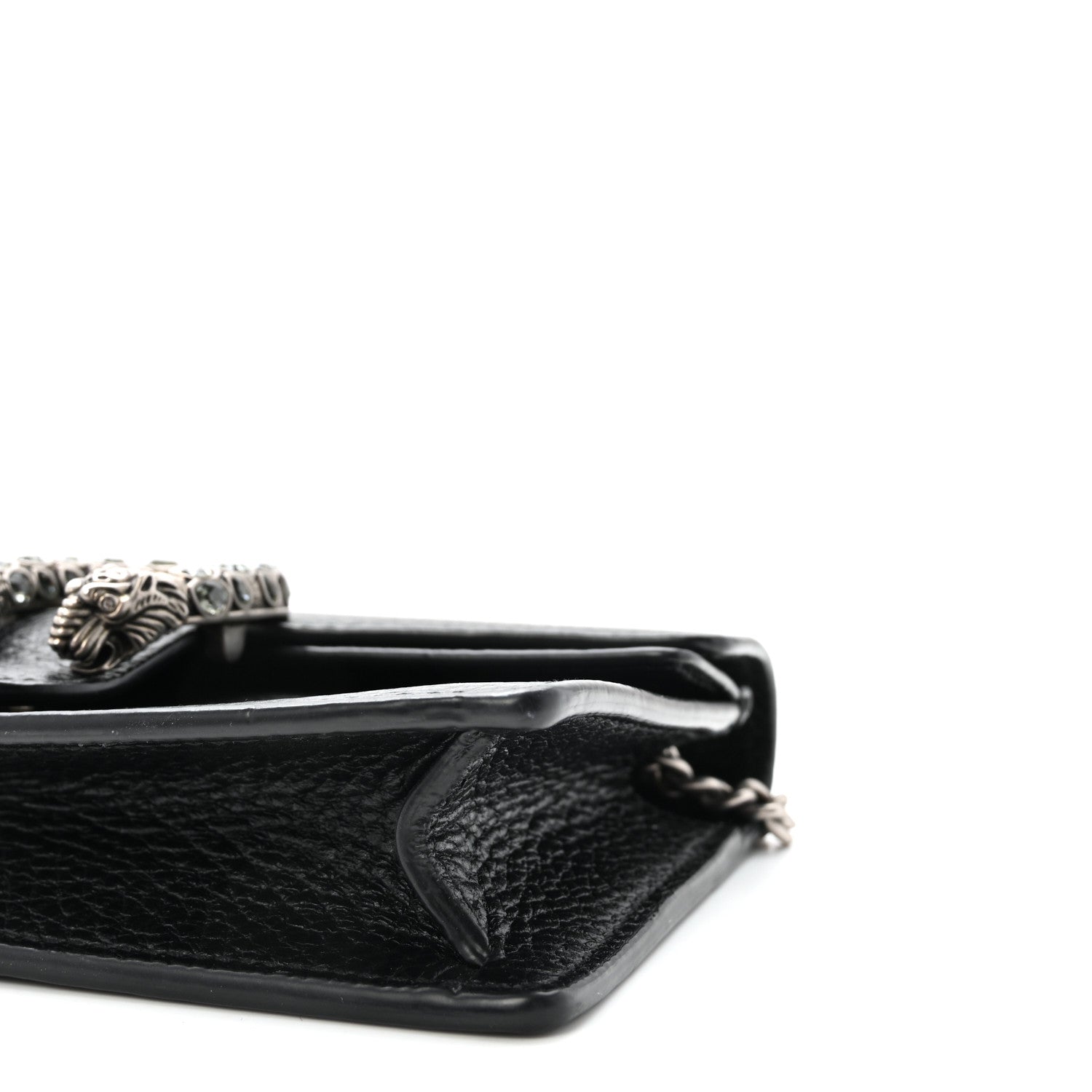 Calfskin Super Mini Dionysus Shoulder Bag Black
