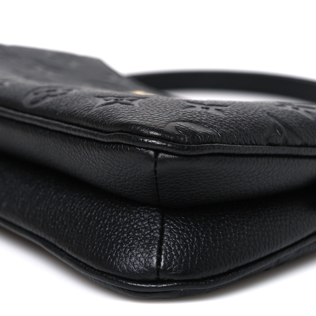 Empreinte Monogram Liv Pochette Black