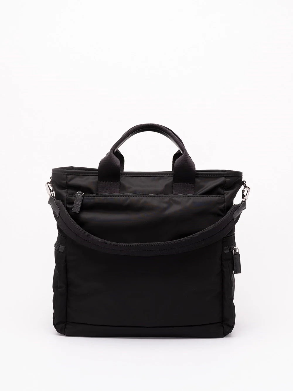 Prada Men Re-Nylon And Saffiano Leather Shoulder Bag