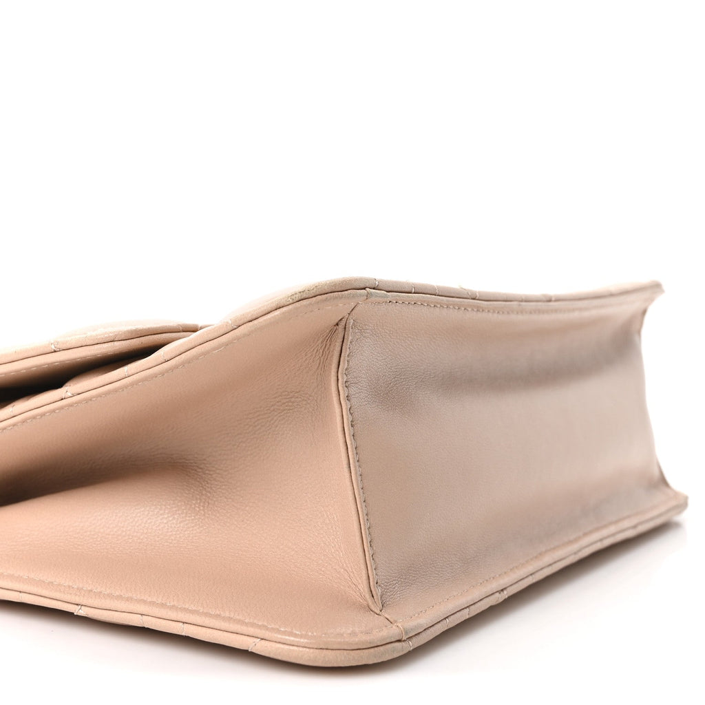 Lambskin Cannage Miss Dior Promenade Pouch Beige