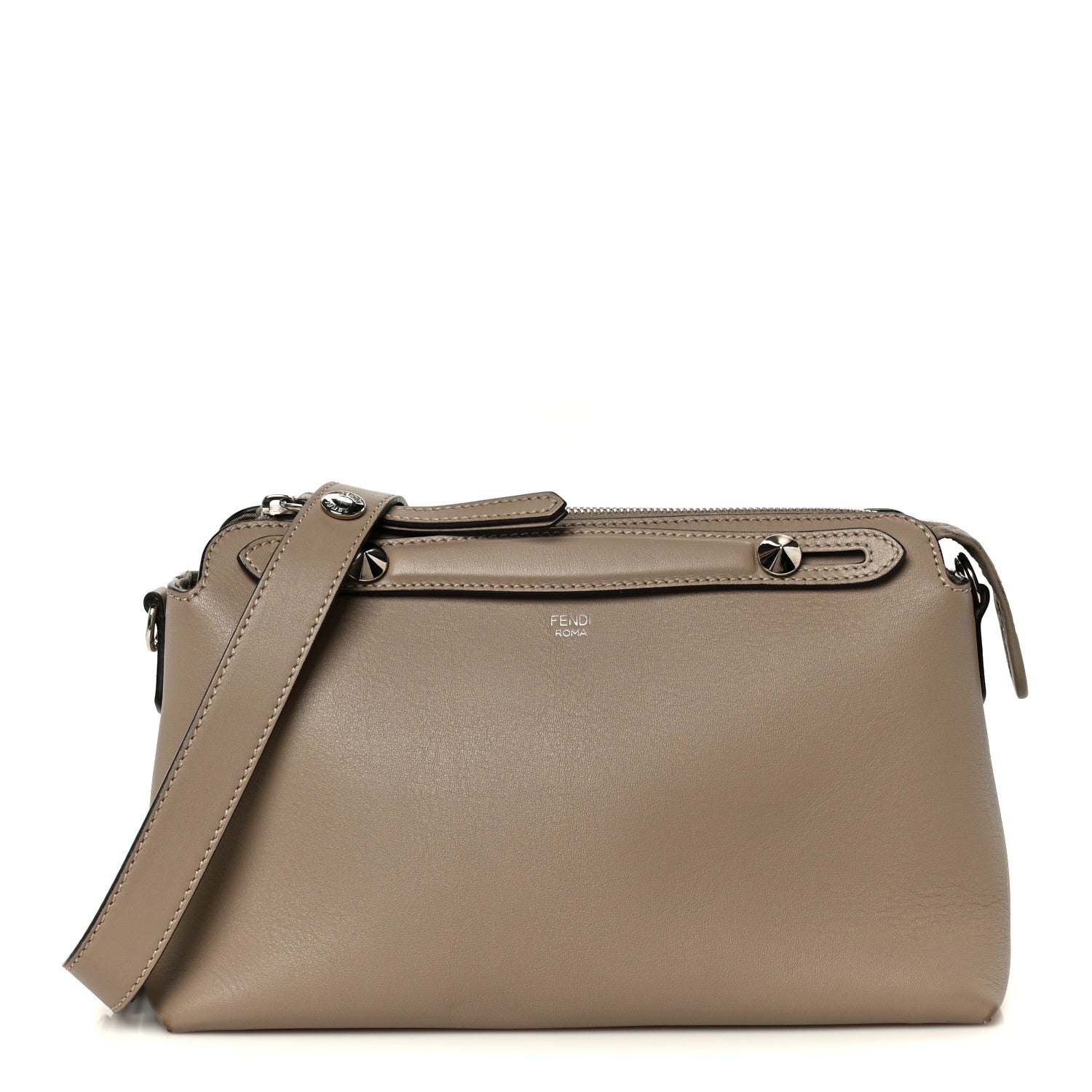 Vitello Dolce Medium By The Way Boston Bag Tortora
