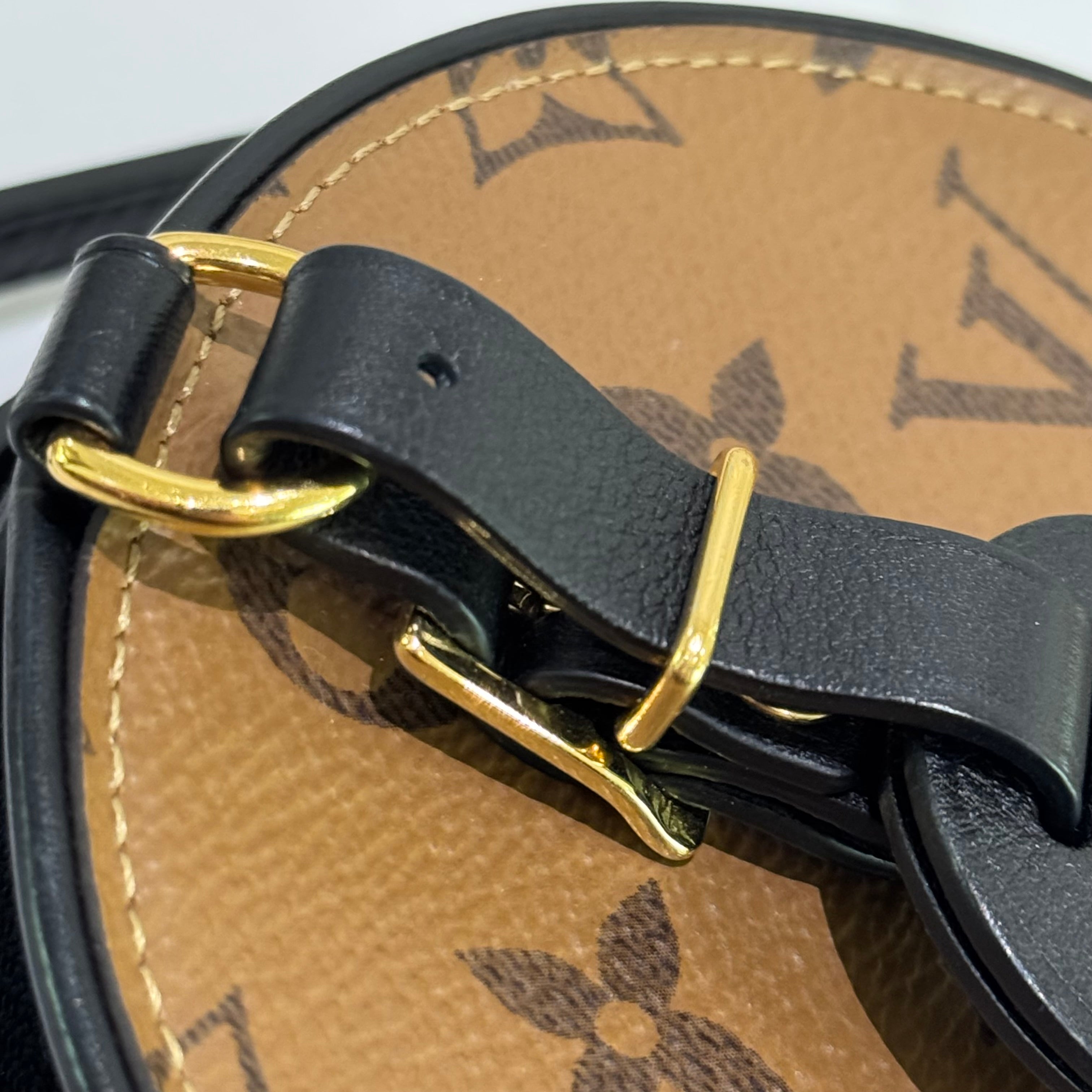 LOUIS VUITTON Mini Monogram Round Crossbody Bag