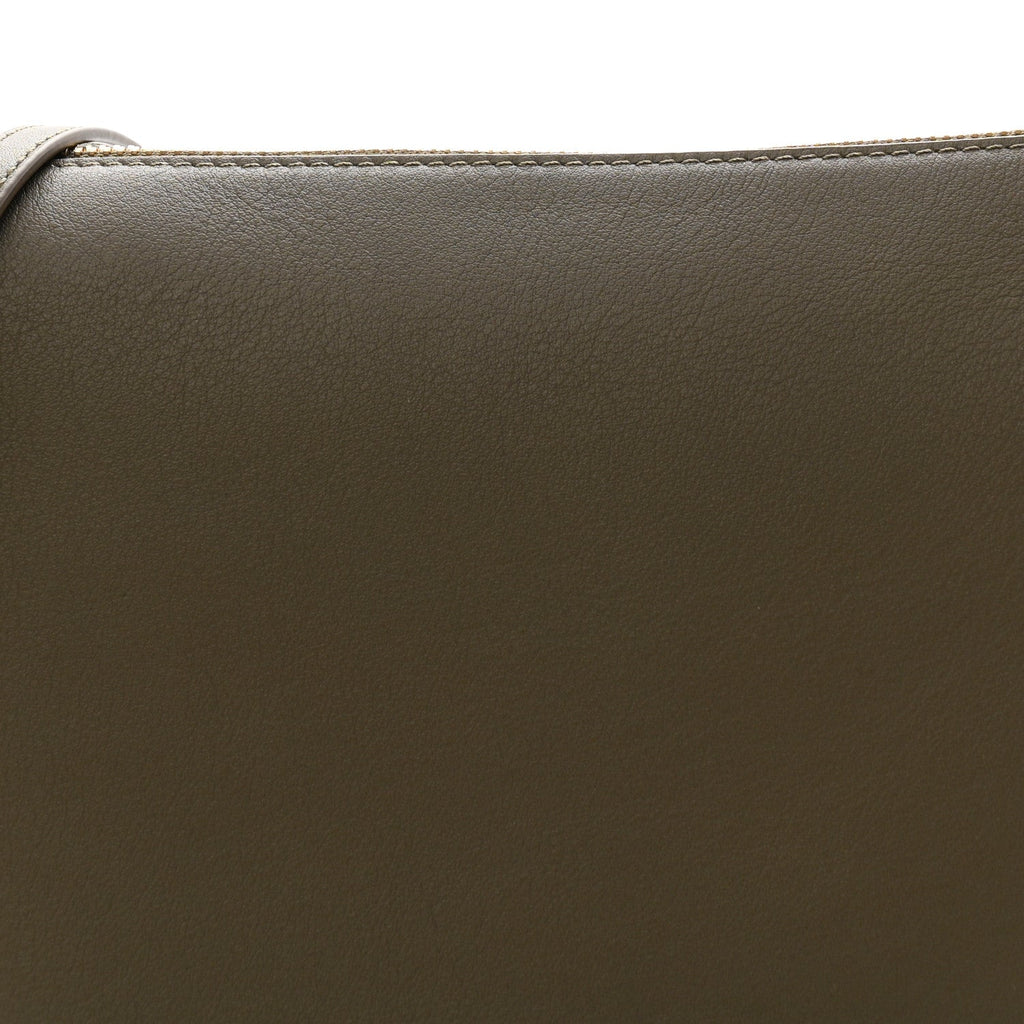 Calfskin Mini Hammock Hobo Vintage Khaki
