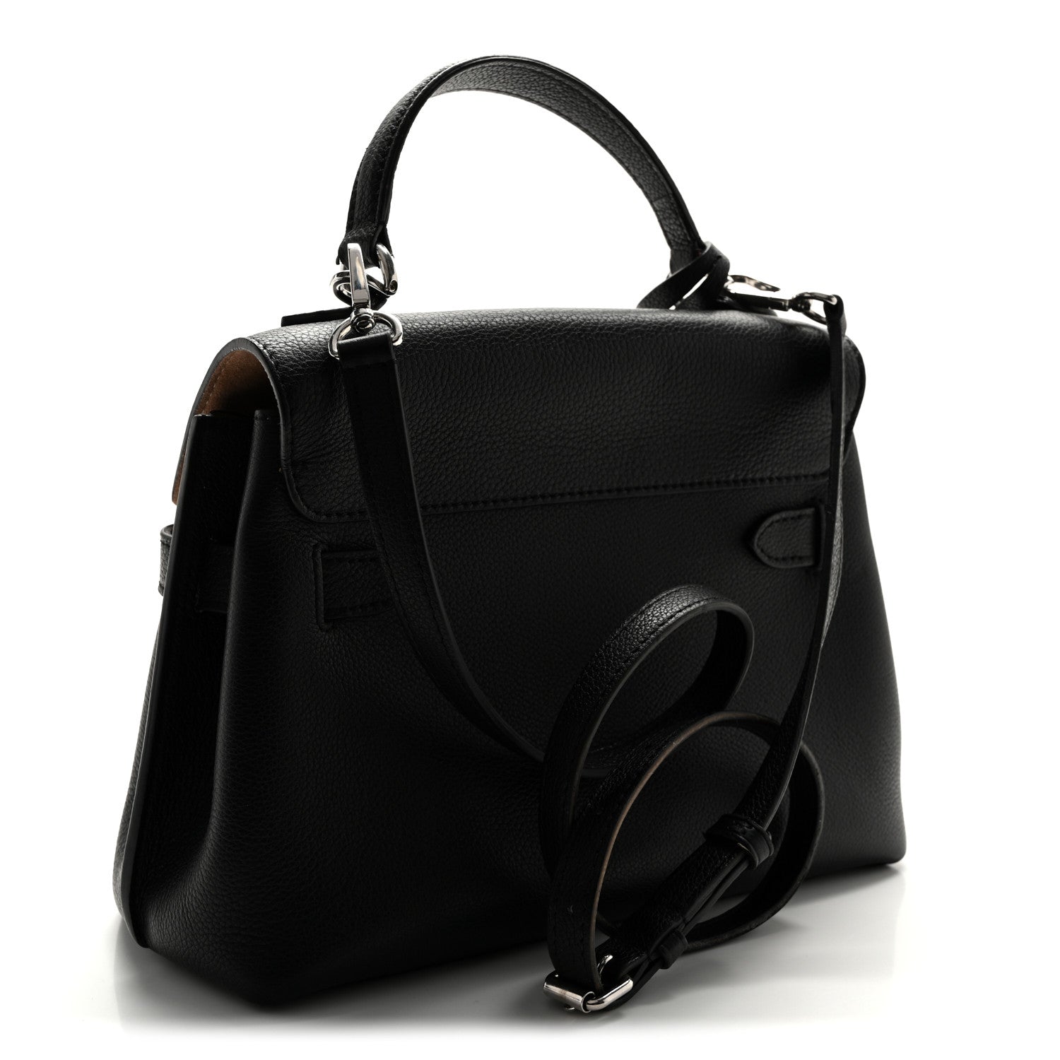 Calfskin Lockme Ever BB Black