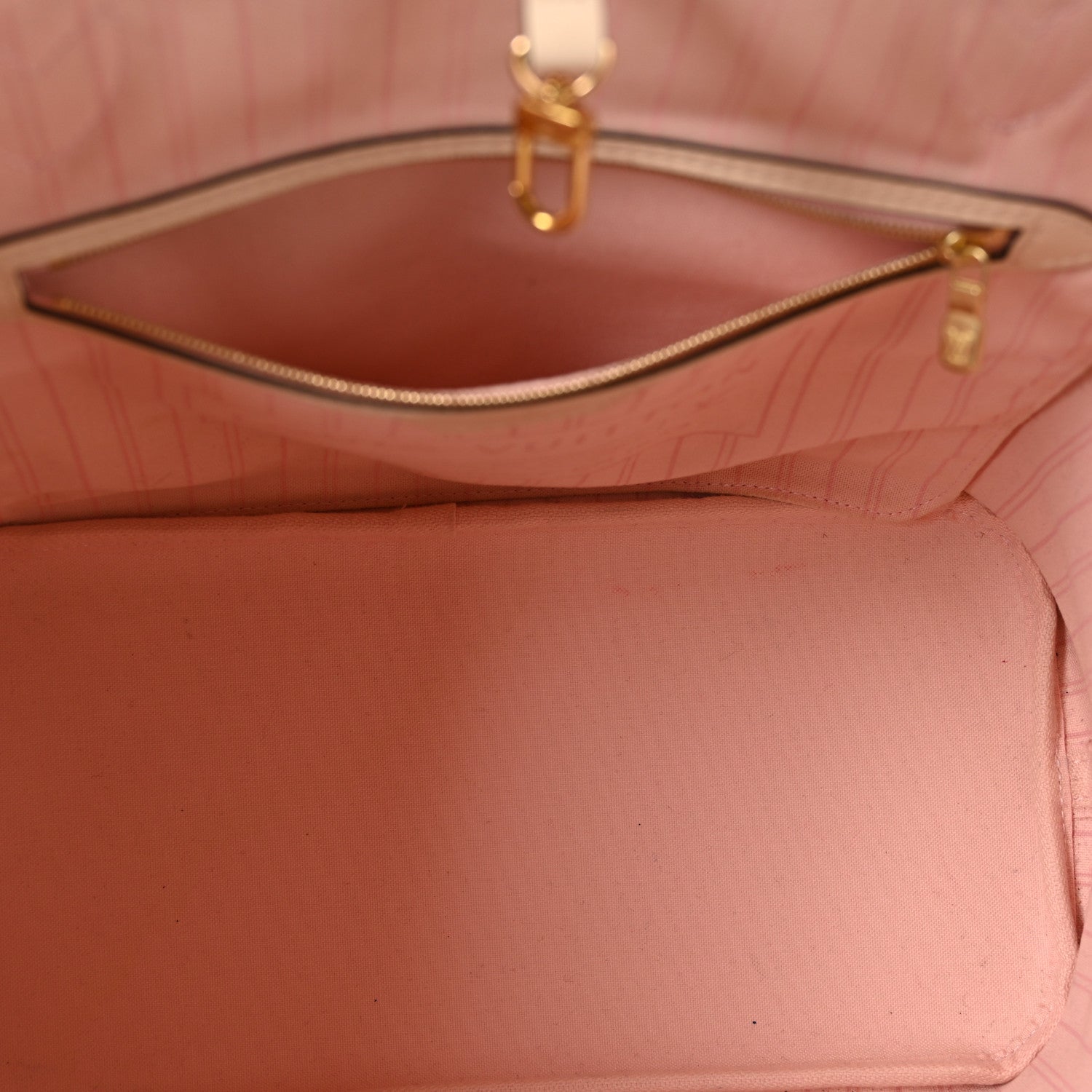 Damier Azur Braided Neverfull MM Pink