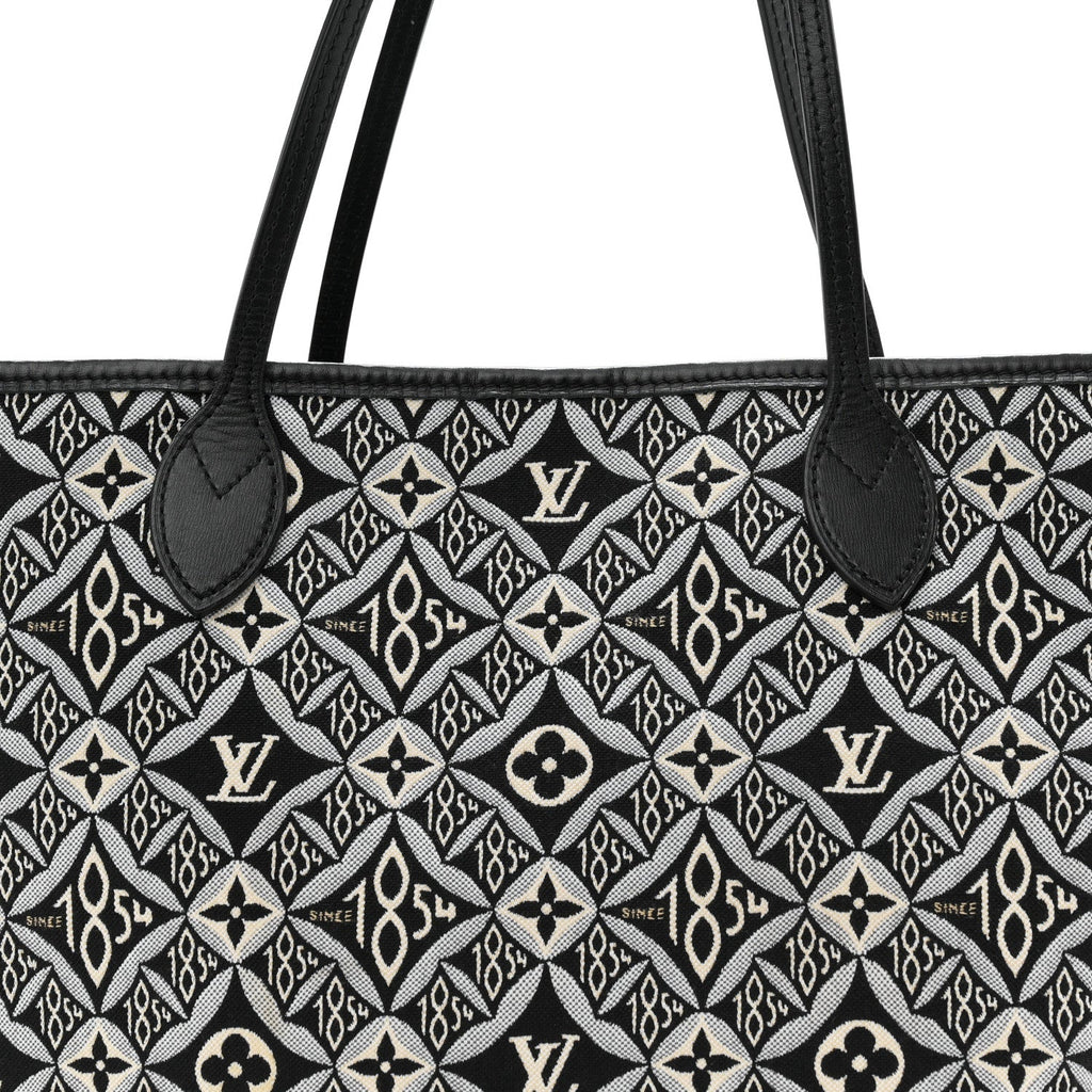 Jacquard Since 1854 Neverfull MM Grey