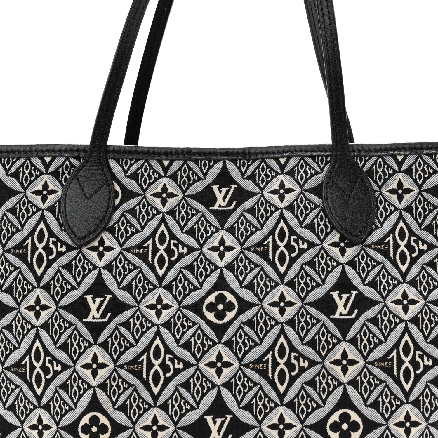 Jacquard Since 1854 Neverfull MM Grey