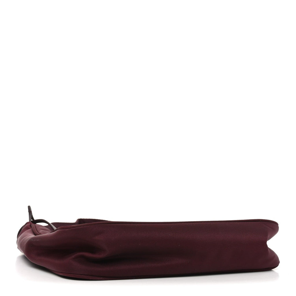 Tessuto Nylon Saffiano Mini Re-Edition 2005 Bag Bordeaux