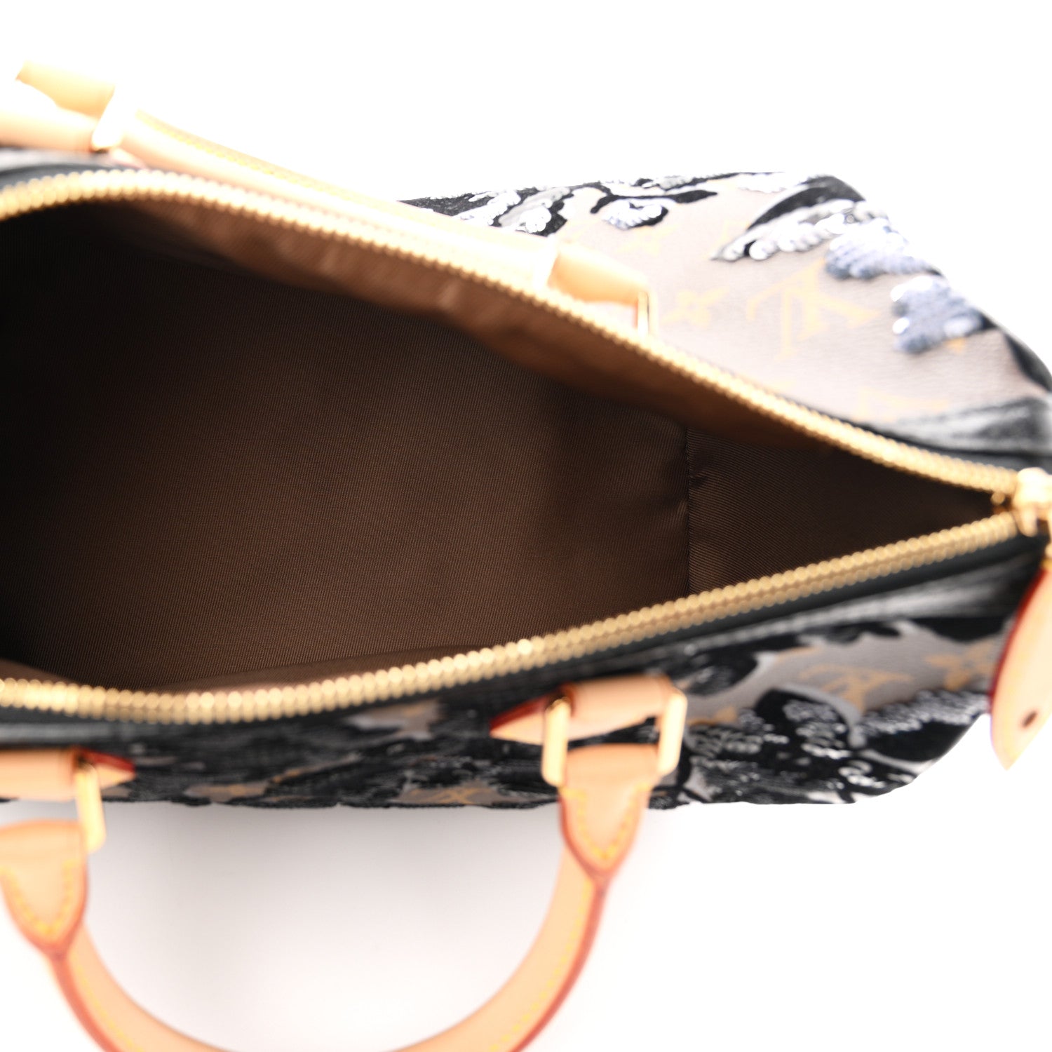 Monogram Fleur De Jais Sequins Speedy 30