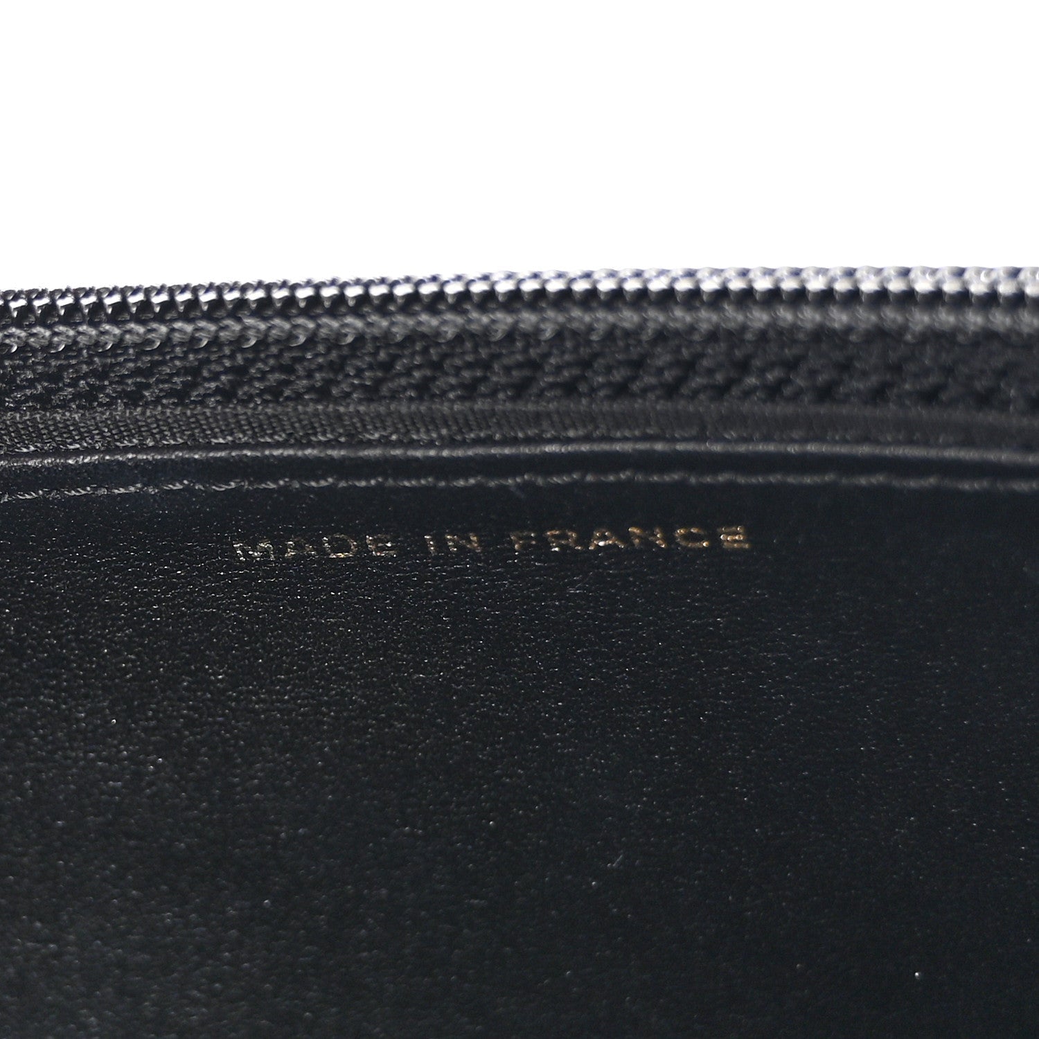 Caviar Quilted Boy Wallet On Chain WOC Black