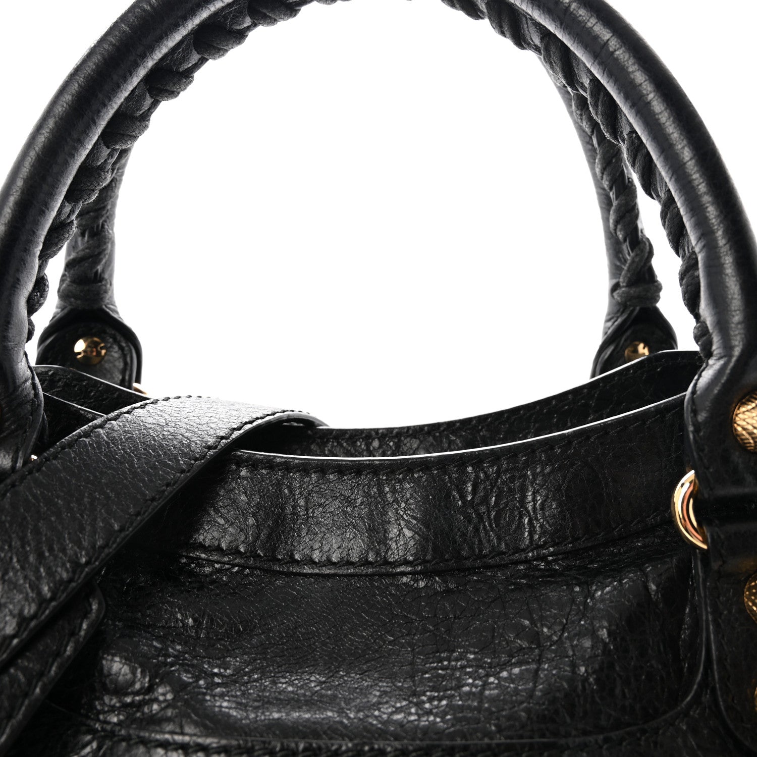 Agneau Giant 12 Gold Hardware City Black