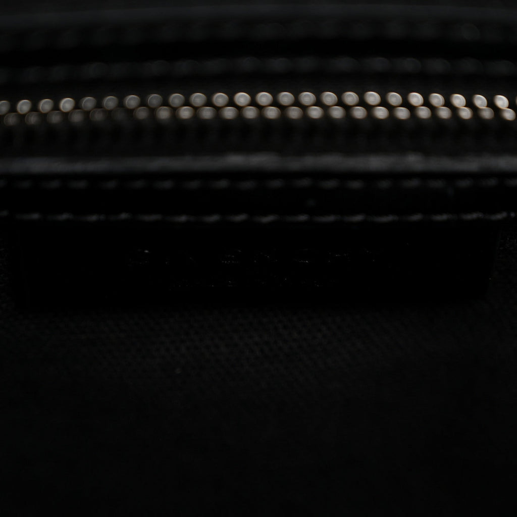 Shiny Lord Calfskin Small Antigona Black