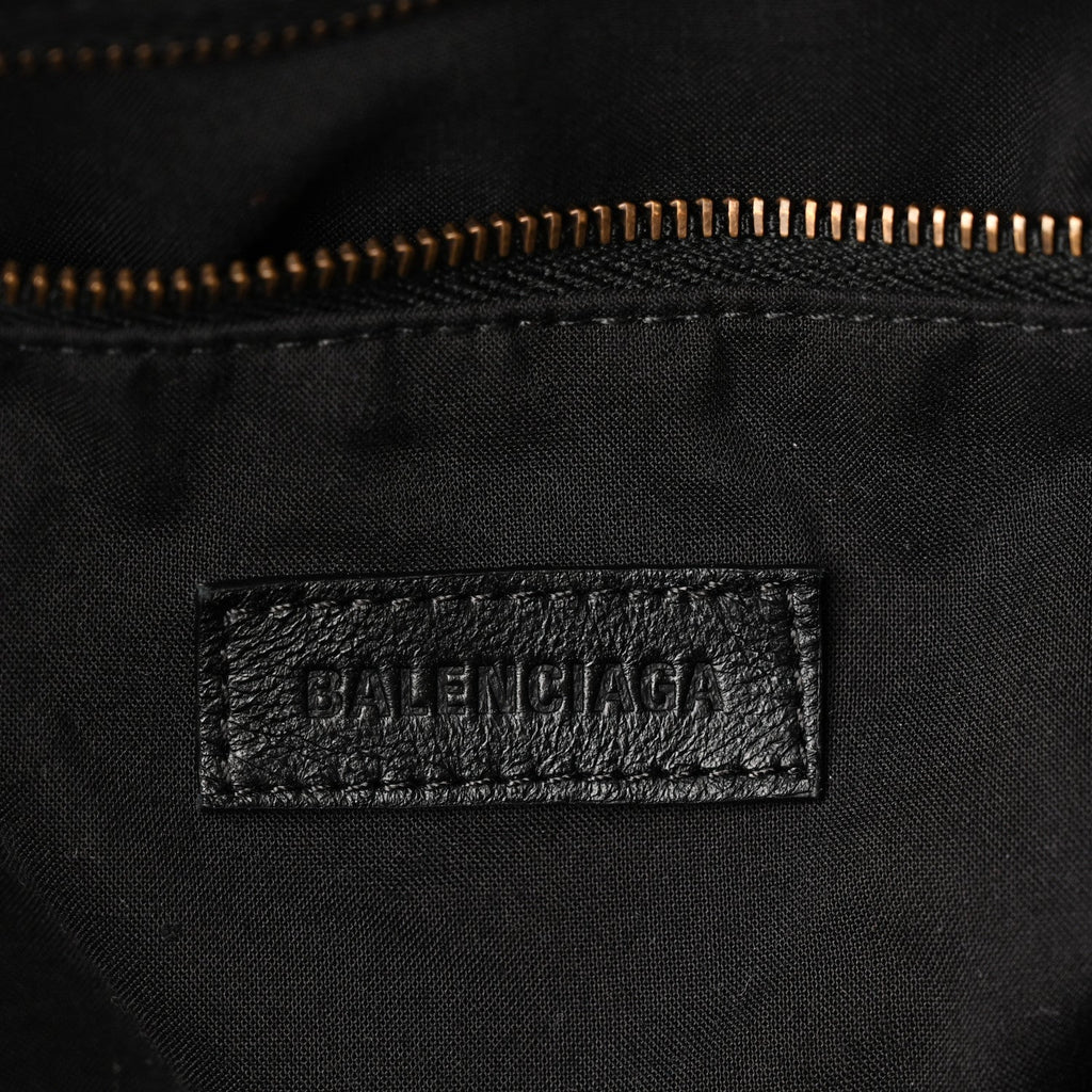 Washed Denim Classic Hardware Small Le City Black