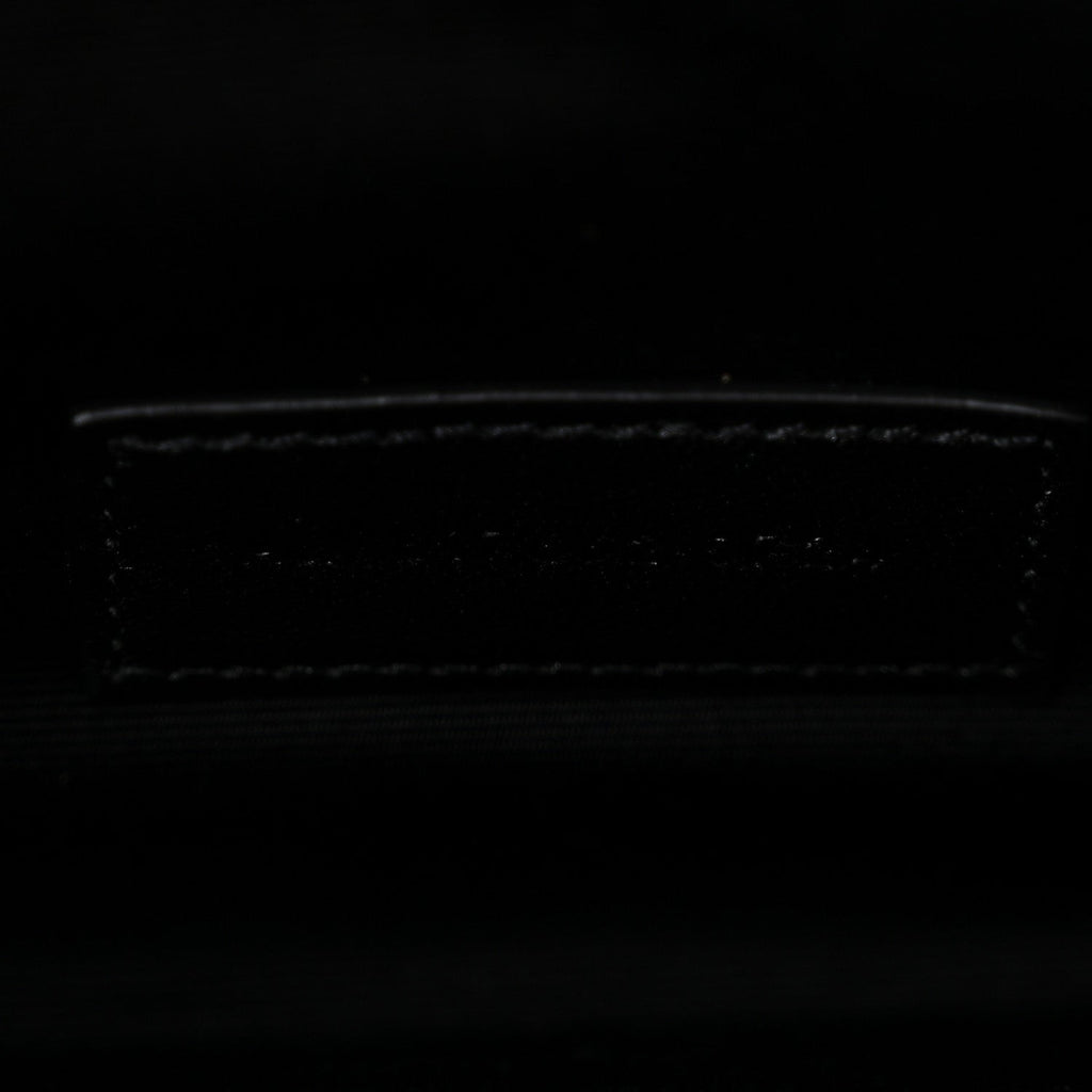 Grain De Poudre Matelasse Chevron Monogram Envelope Clutch Dark Beige