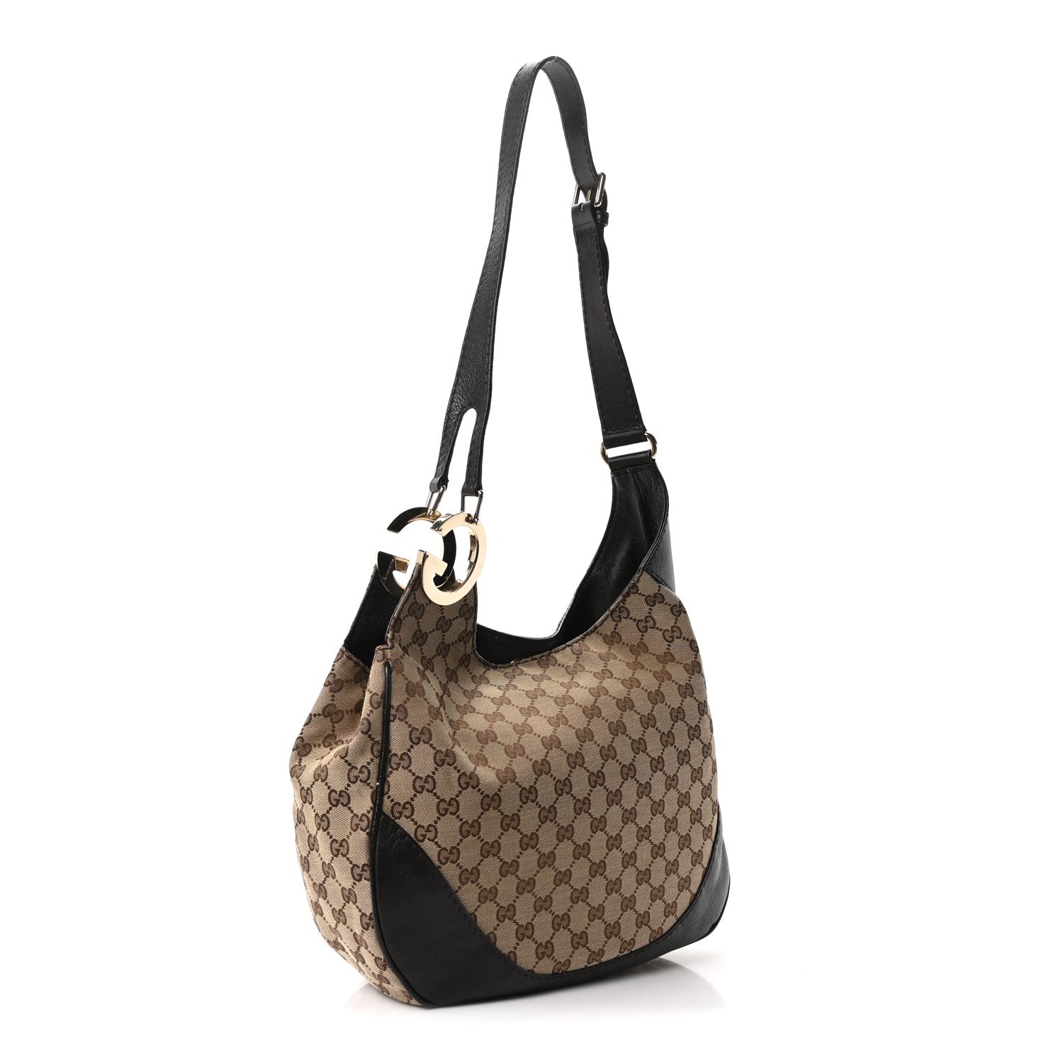 Monogram Medium Charlotte Hobo Brown