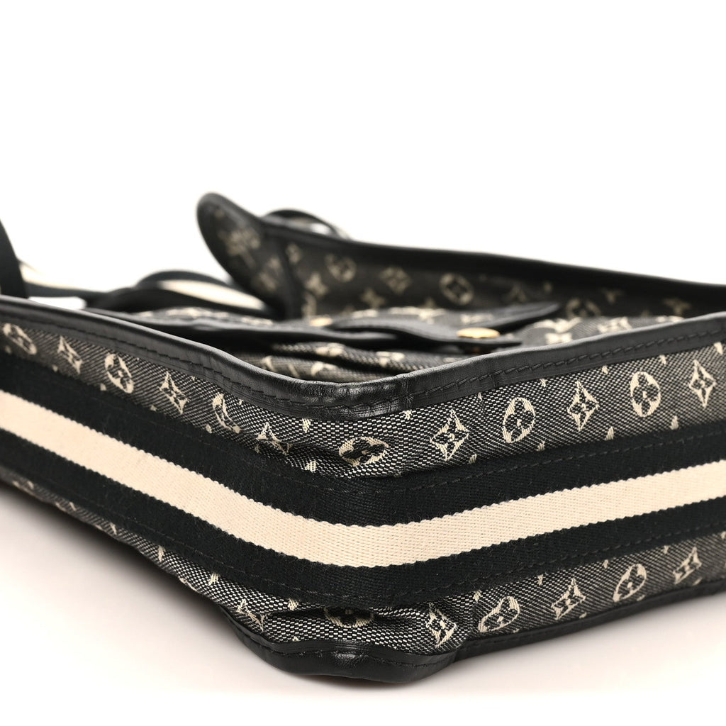Mini Monogram Besace Mary Kate Black