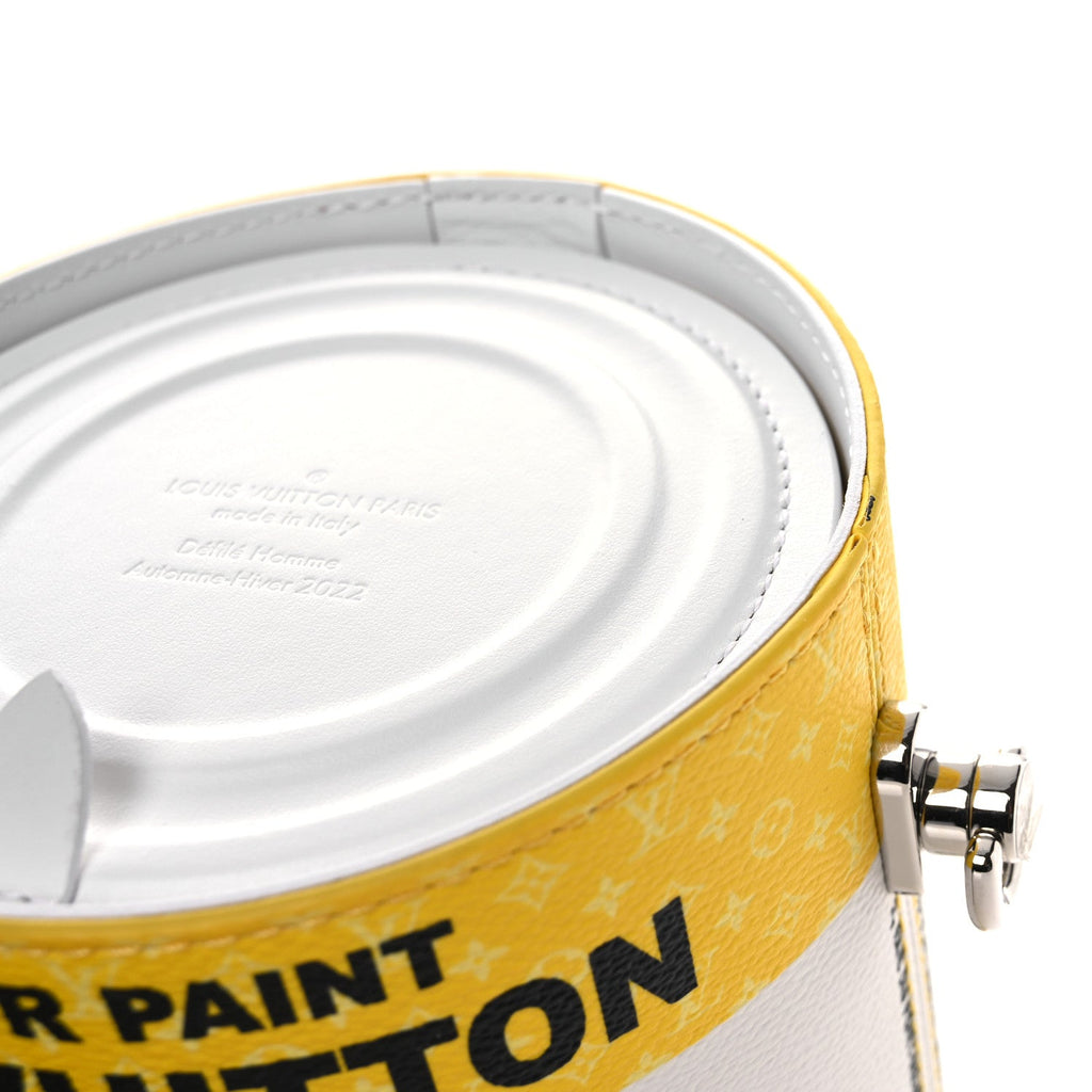 Monogram LV Paint Can Yellow