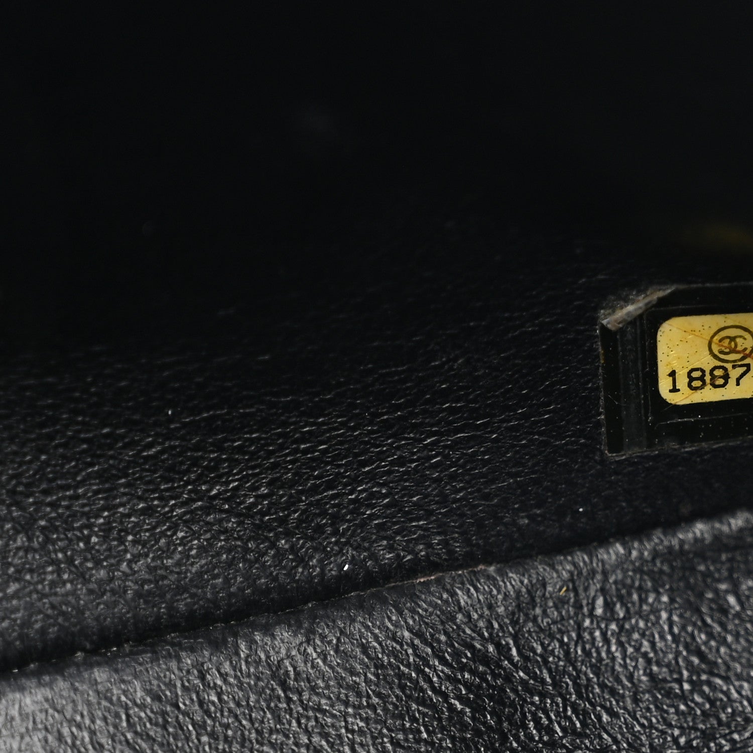 Caviar Quilted Mini Square Flap Black