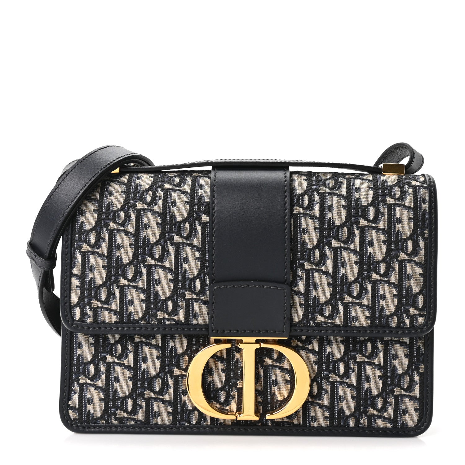 Oblique 30 Montaigne Flap Bag Blue