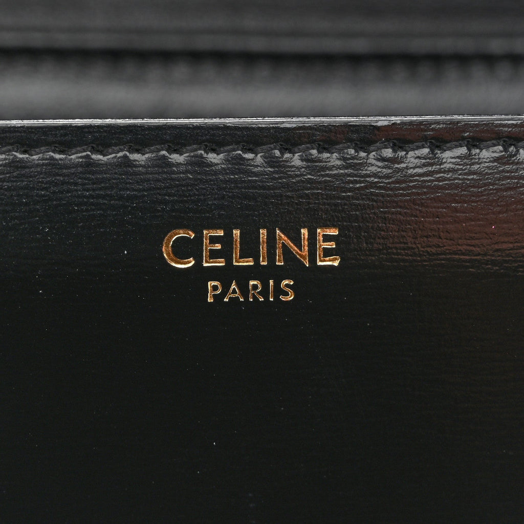 Shiny Calfskin Teen Triomphe Black
