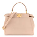 Nappa Mini Peekaboo Iconic Satchel Rosa Plaster