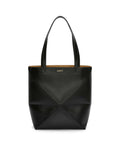 Loewe Women Puzzle Fold Tote Bag In Polished Calfskin